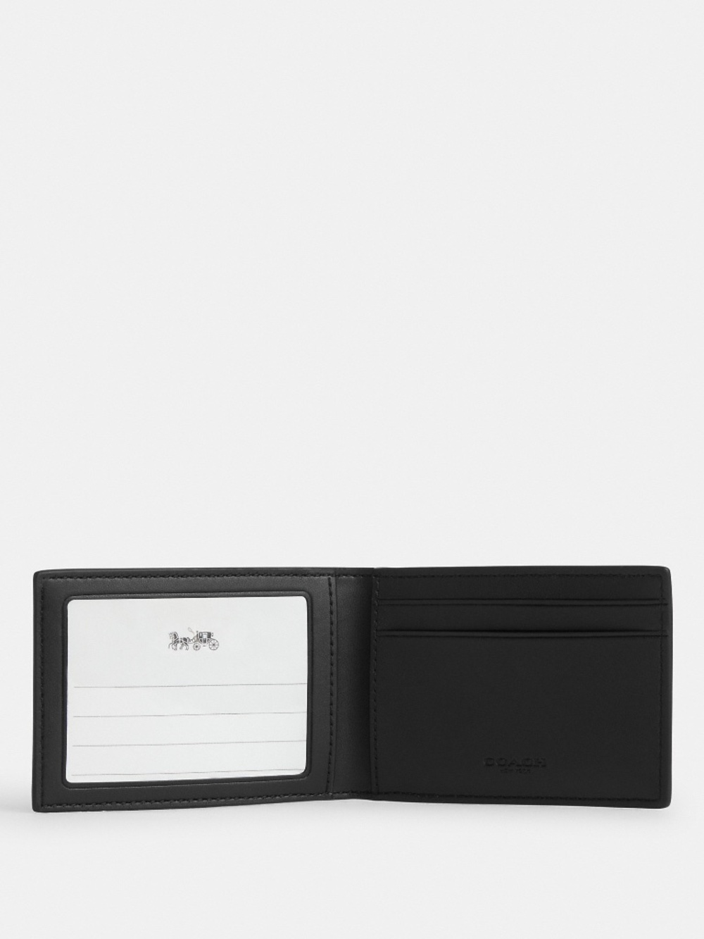 Coach Outlet Men's Compact Billfold Wallet In Signature Canvas